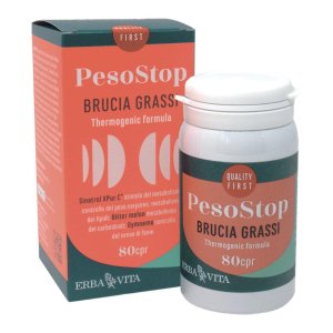 Peso Stop Integratore Erba Vita  Brucia Grassi 80 compresse