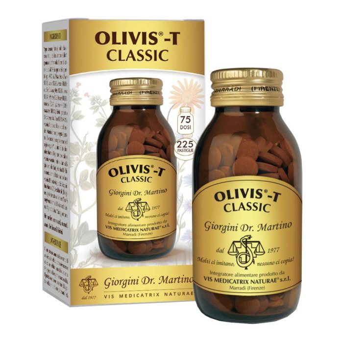  Dr.Giorgini Olivis-T Classic Pastiglie 90g 225 pastiglie da 400 mg