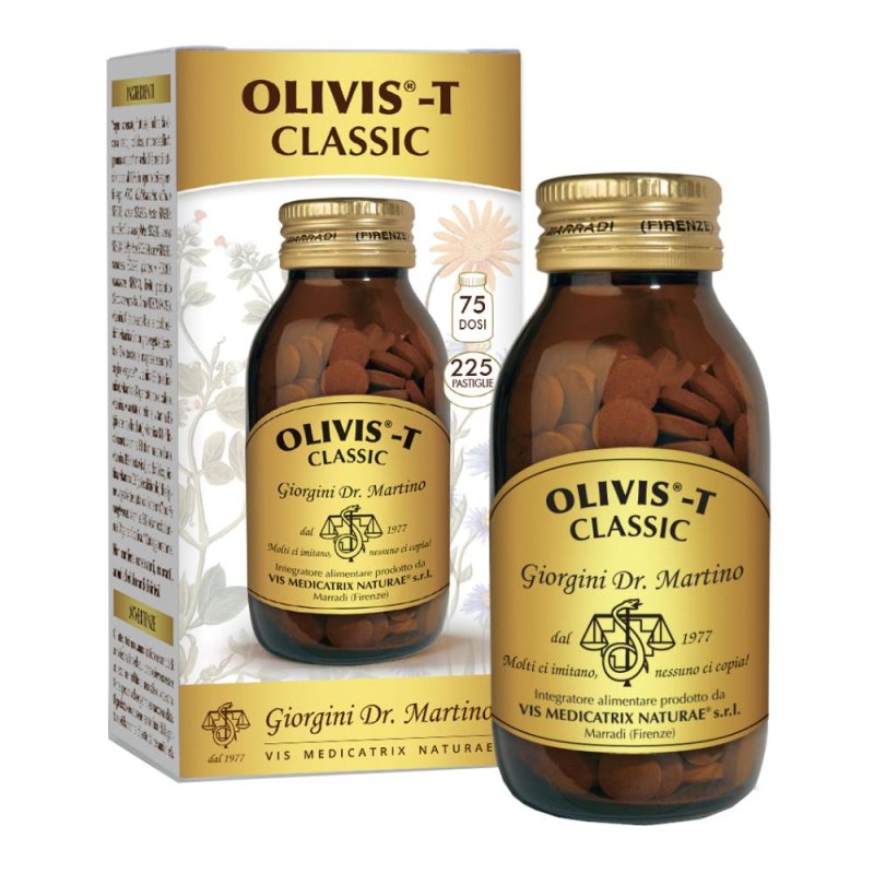  Dr.Giorgini Olivis-T Classic Pastiglie 90g 225 pastiglie da 400 mg
