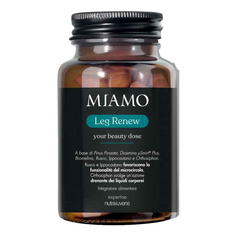 Miamo Expertise Nutraiuvens Leg Renew 30 Compresse Miamo Expertise Nutraiuvens Leg Renew 30 Compresse