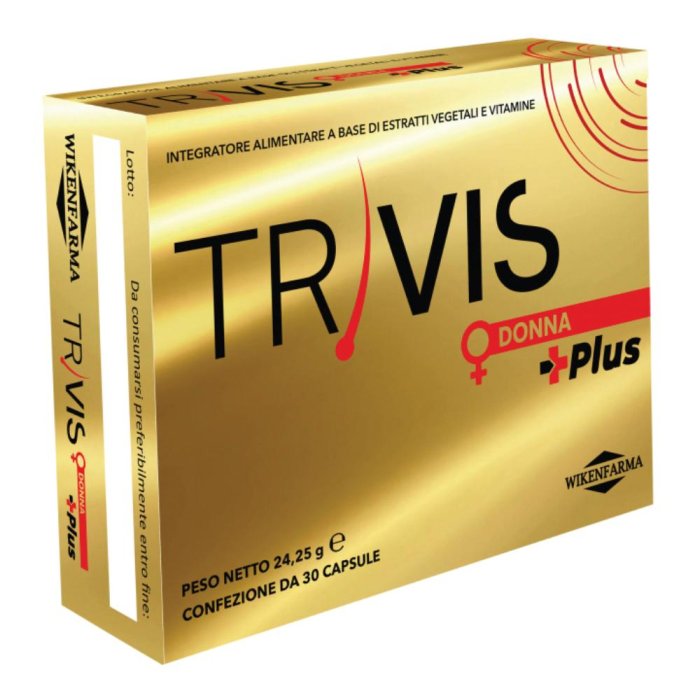 Trivis Donna Plus integratore per il benessere dei capelli 30 capsule