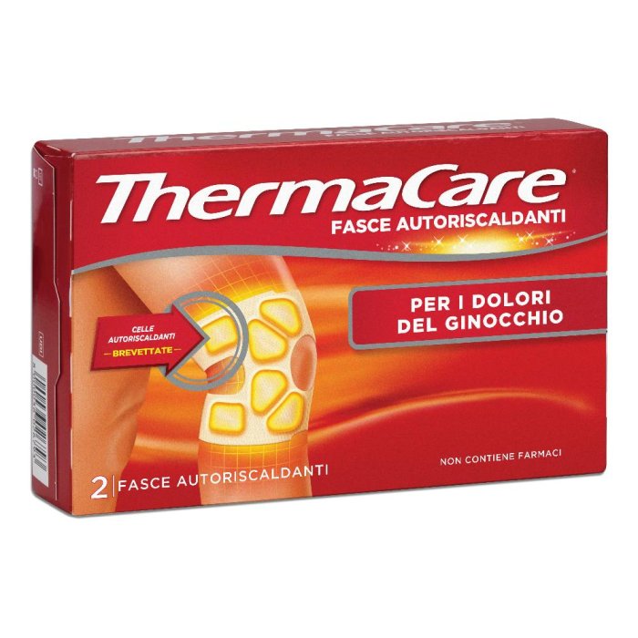 ThermaCare fascia autoriscaldante per il ginocchio 2 cerotti 