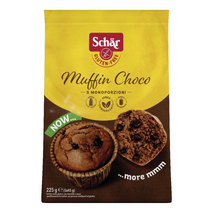 Schar - Muffin Choco Senza Glutine Confezione 225 Gr 