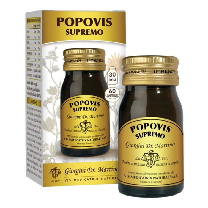Dr.giorgini Ser-vis Popovis Supremo 60 Pastiglie
