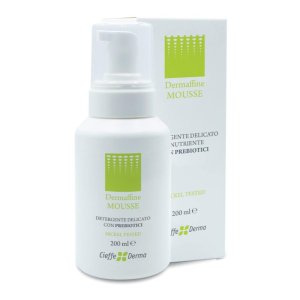 Dermaffine Mousse detergente viso e corpo – 200 ml per pelle sensibile e delicata