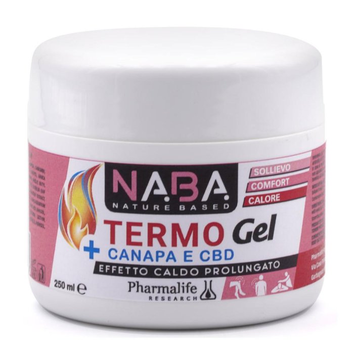 Pharmalife Research NA.BA. - Termo Gel con Canapa e CBD ad Effetto Caldo Prolungato 250 ml