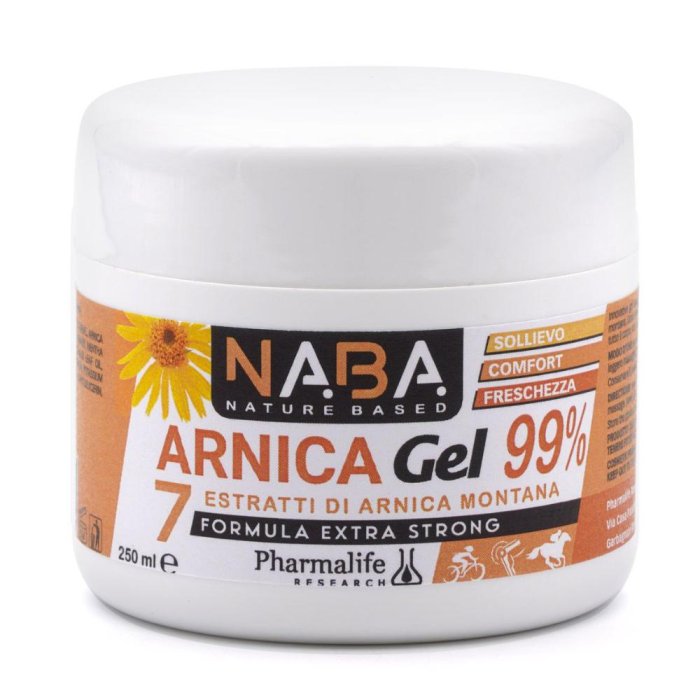 Pharmalife Research NA.BA. - Arnica Gel 99% Formula Extra Strong 250 ml