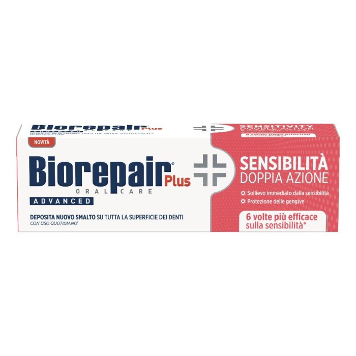 Biorepair Plus Dentifricio Sensibilità Doppia Azione 75ml