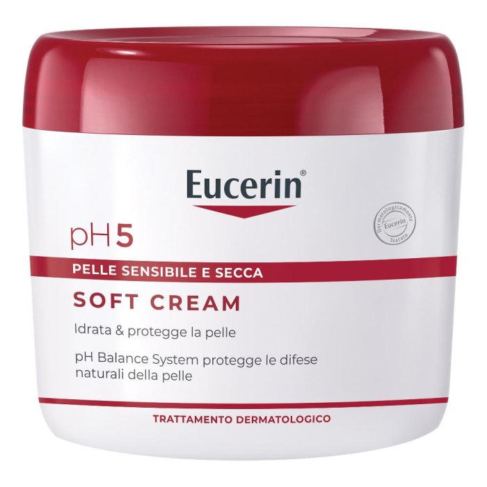 Eucerin pH5 Body Soft Cream Pelle Secca E Sensibile 450ml