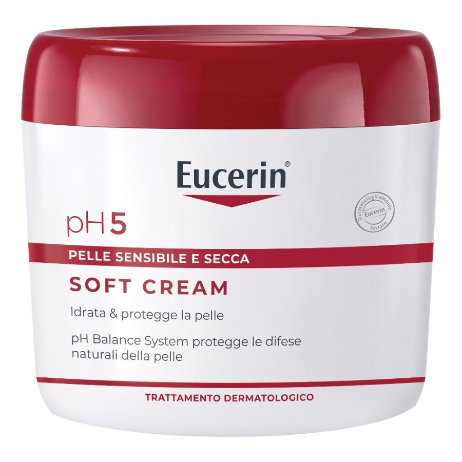 Eucerin pH5 Body Soft Cream Pelle Secca E Sensibile 450ml Eucerin pH5 Body Soft Cream Pelle Secca E Sensibile 450ml