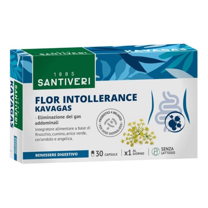 Santiveri Sa Flor Intollerance Kavagas 30 Capsule