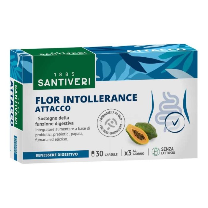 Santiveri Sa Flor Intollerance Attacco 30 Capsule