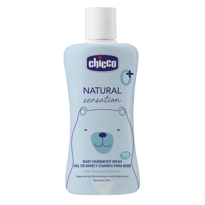 Chicco natural sensation bagnoshampo 200 ml