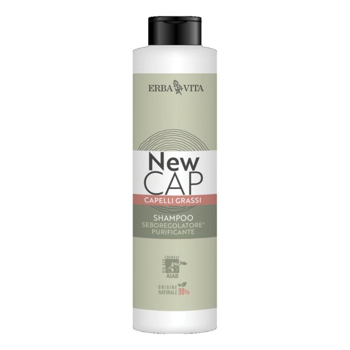 Newcap Shampoo Capelli Grassi 250 ml – Trattamento Purificante per Capelli e Cute Grassi