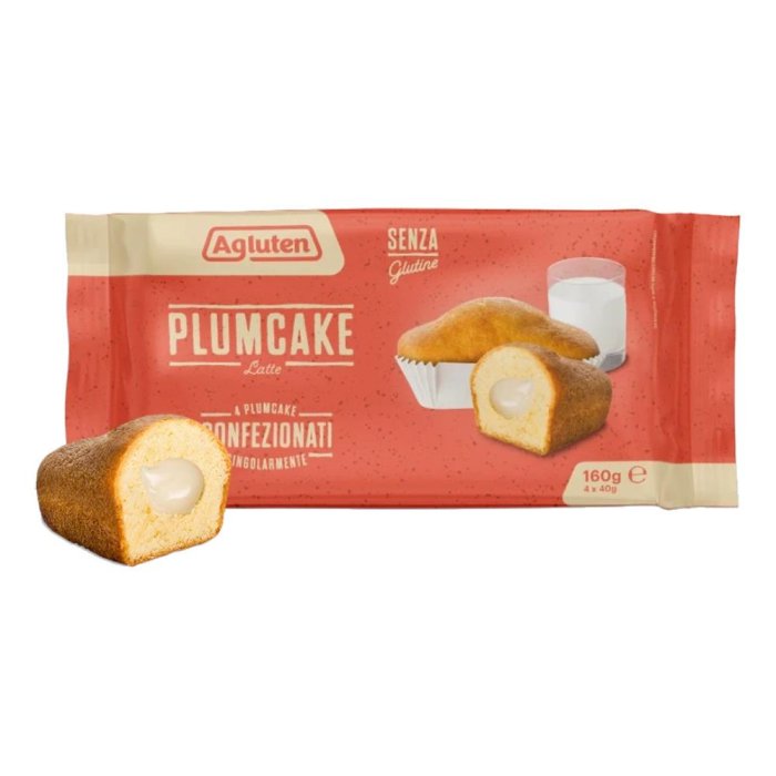 Agluten plumcake latte senza glutine 4 x 40 g