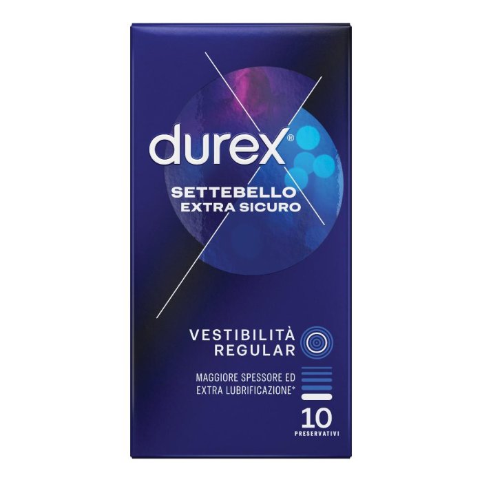  Durex Settebello Extra Sicuro Regular 10 Preservativi