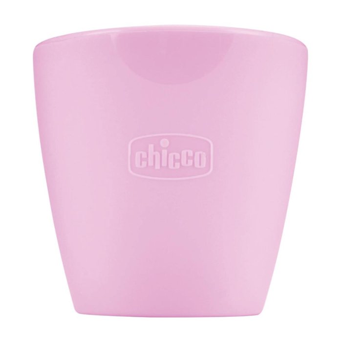 Chicco Tazza in Silicone Rosa 6m+ 1 pezzo
