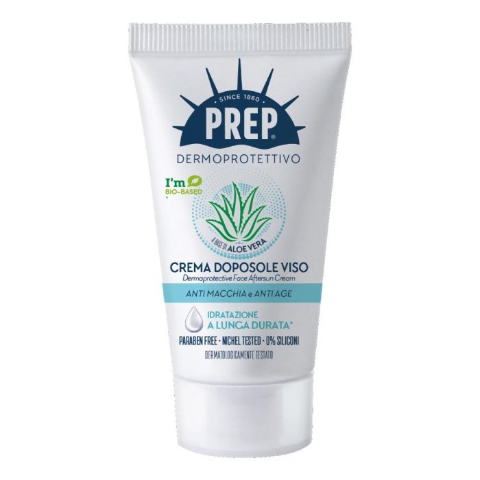 Prep crema doposole viso 50 ml - crema lenitiva idratante dopo sole