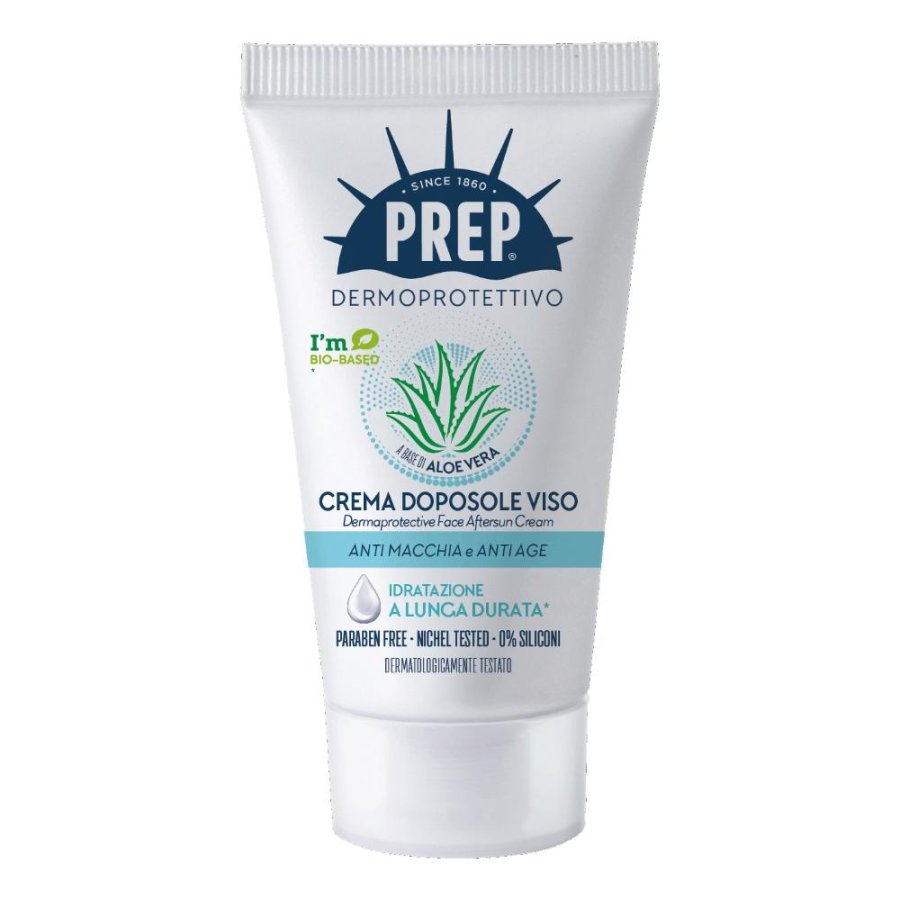 Prep crema doposole viso 50 ml - crema lenitiva idratante dopo sole