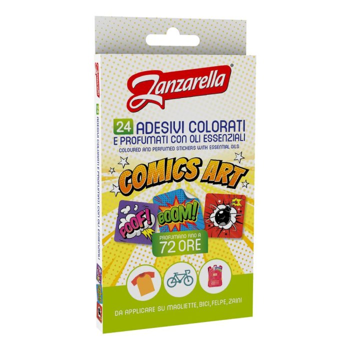 Coswell Zanzarella - Adesivi Teen Decorati Anti-Zanzare 24 adesivi