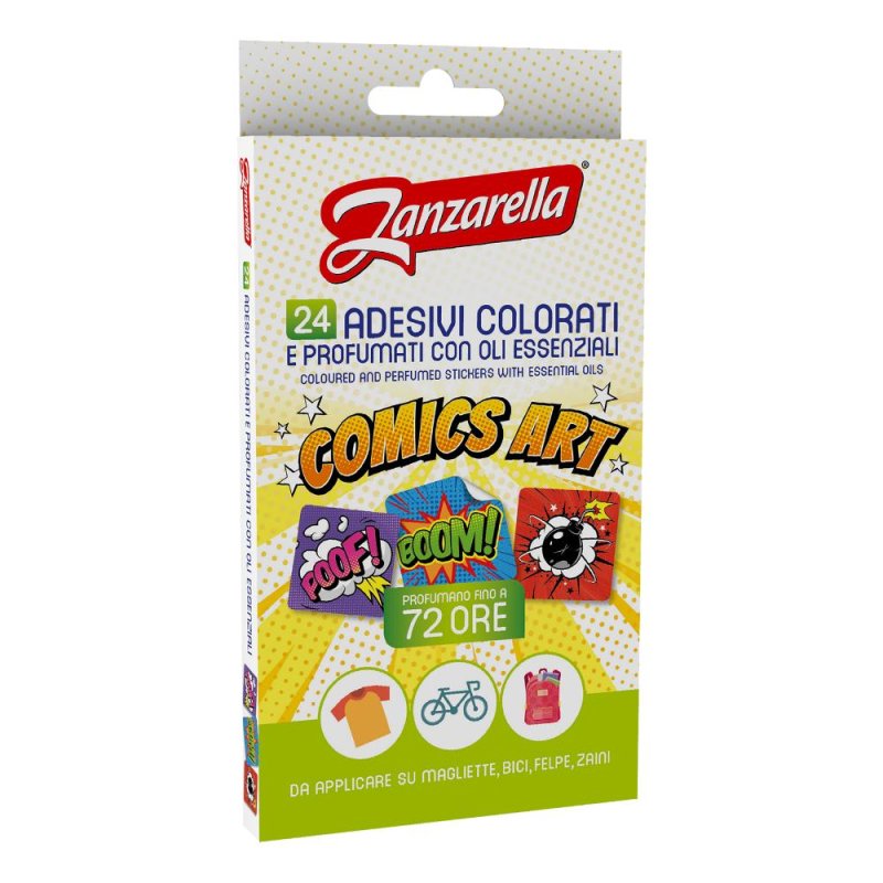 Coswell Zanzarella - Adesivi Teen Decorati Anti-Zanzare 24 adesivi