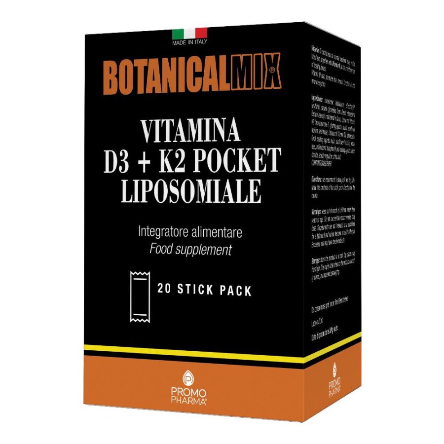 BOTANICALMIX Vit.D3+K2 20Stick BOTANICALMIX Vit.D3+K2 20Stick