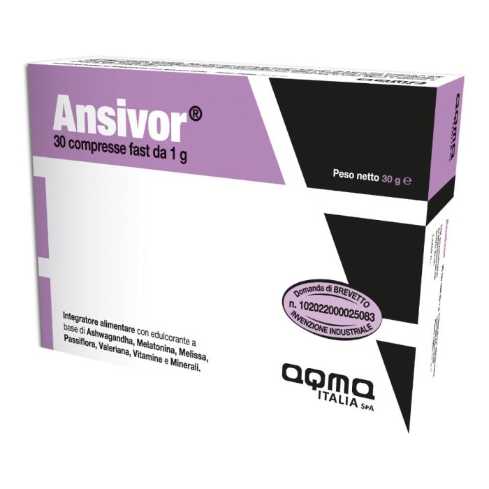 Ansivor Fast 1 g 30 Compresse per Uso Orale