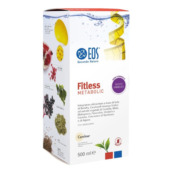 EOS Fitless Metabolic Integratore Drenante e Controllo del Peso 500 ml