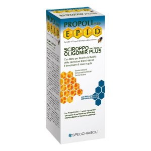 Oligomir Plus sciroppo 170 ml - sciroppo balsamico con propoli per naso gola e secrezioni bronchiali