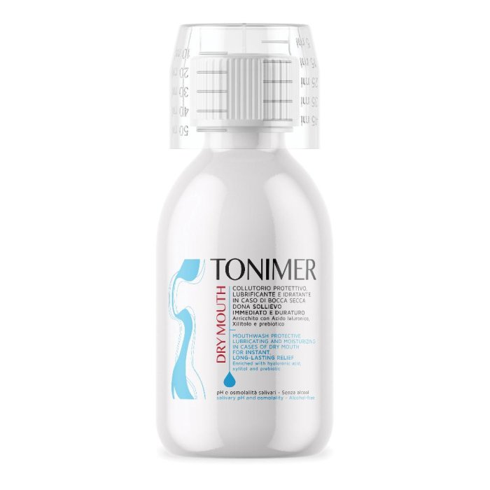 Tonimer Dry Mouth Collutorio Protettivo Lubrificante per Bocca Secca 200 ml