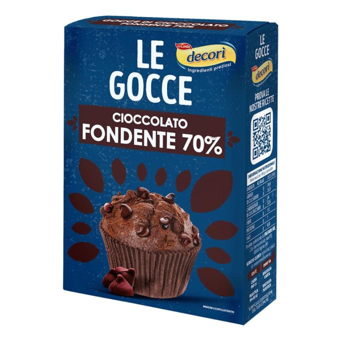 DECORI Gocce Ciocc.Fond.Extra