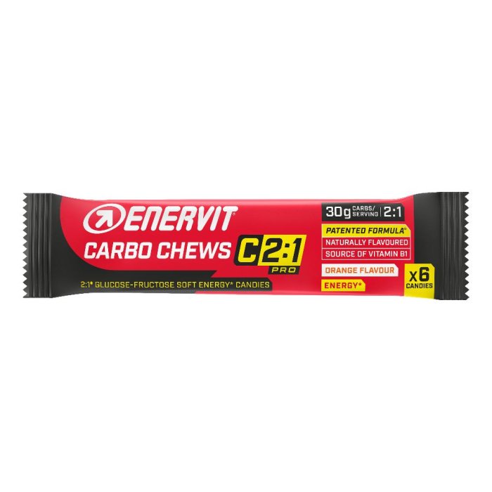 Enervit Carbo Chews C2:1 Pro Caramelle Gommose Energetiche 34g