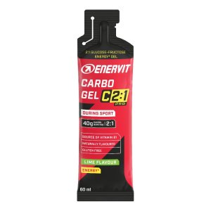 Enervit Carbo Gel C2:1 Pro Gel Energetico 60ml Gusto Lime