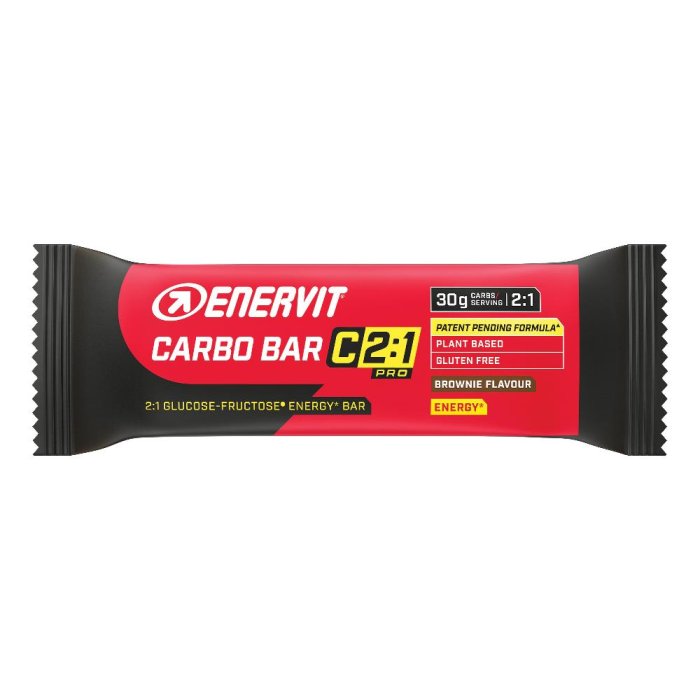 Enervit Carbo Bar C2:1 Pro Barretta Energetica 45g Gusto Brownie