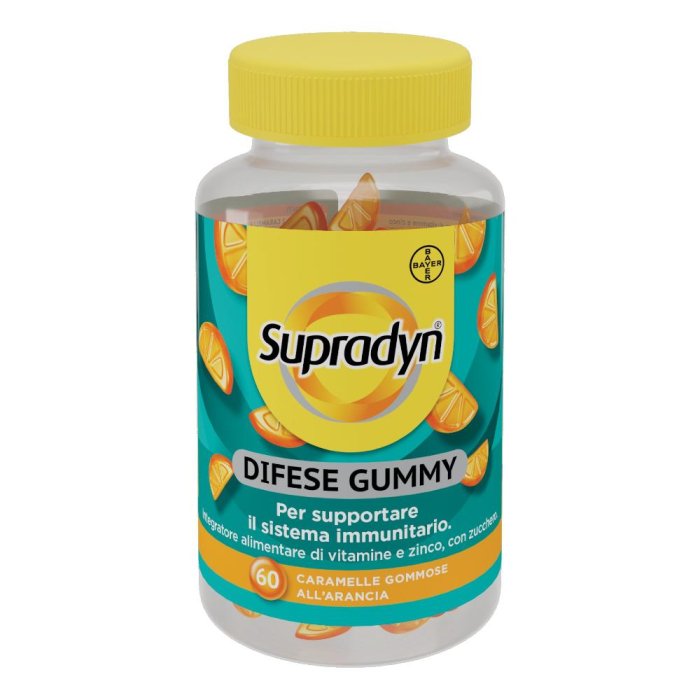 Supradyn Difese Gummy Integratore Difese Immunitarie 60 Caramelle