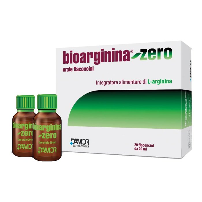 Farmaceutici Damor Bioarginina Zero 20 Flaconcini Da 20 Ml