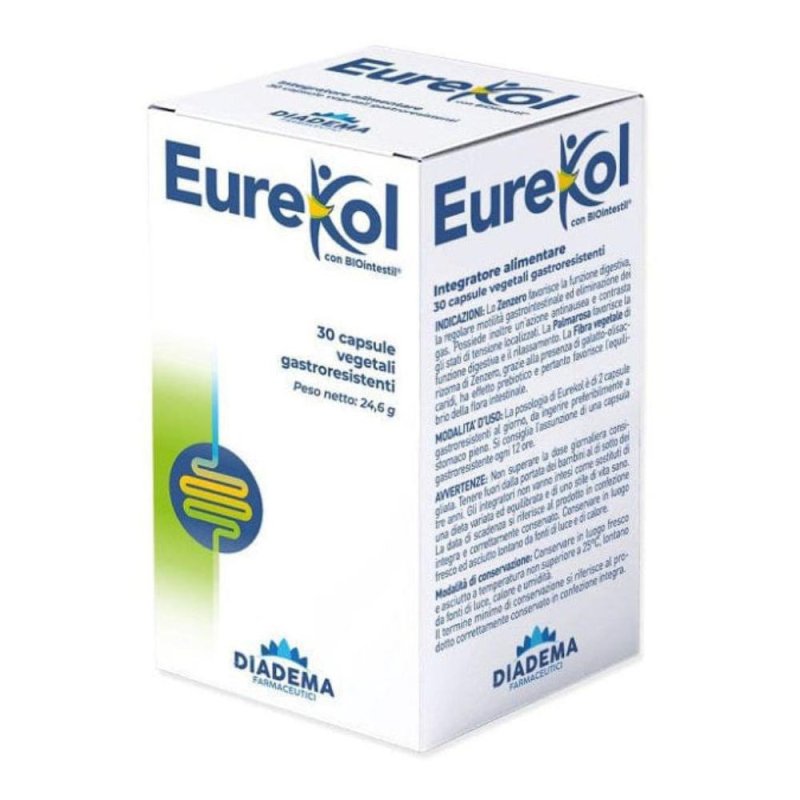 EUREKOL 30 Cps Gastroresist.