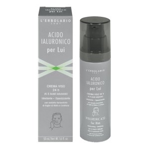 Acido Ialuronico Viso LUI CR – Trattamento Idratante Anti Rughe per Pelle Liscia e Rimpolpata