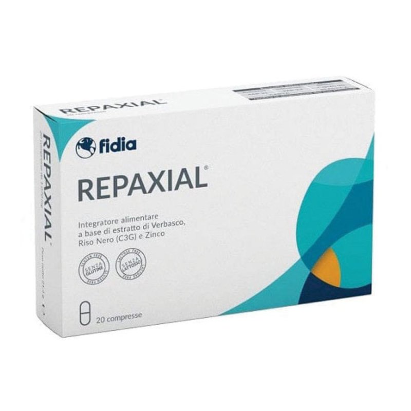 Fidia Repaxial Integratore Alimentare Benessere Oculare 20 Compresse Fidia Repaxial Integratore Alimentare Benessere Oculare 20 Compresse