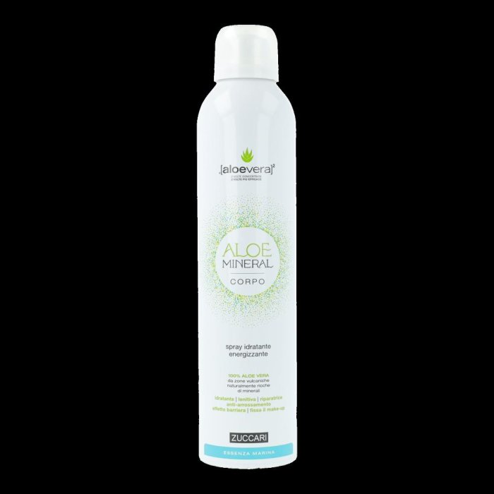 Zuccari Aloe Mineral - Corpo Spray Idratante Energizzante Essenza Marina 250 ml