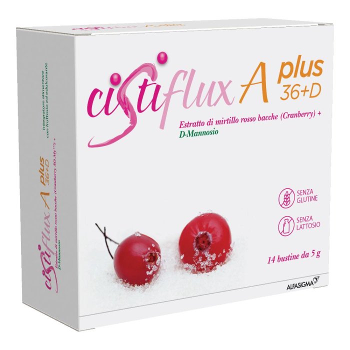 Cistiflux A Plus 36+D 14 Bustine Integratore Vie Urinarie
