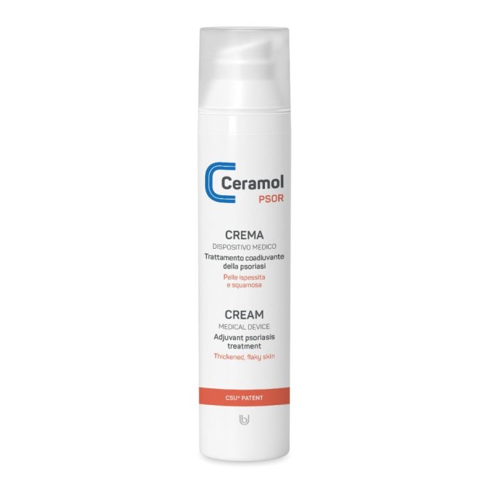 Ceramol Psor Crema 100 millilitri Trattamento Pelle Secca con Desquamazione per Viso e Corpo