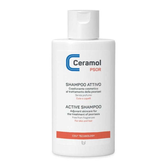 Ceramol PSOR Shampoo Attivo per Cute Sensibile e Desquamata 200 ml