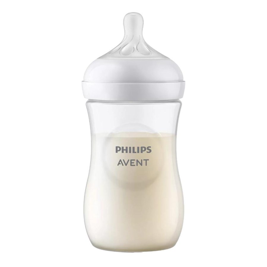 Philips Avent Biberon Natural 3,0 Trasparente 260 Ml