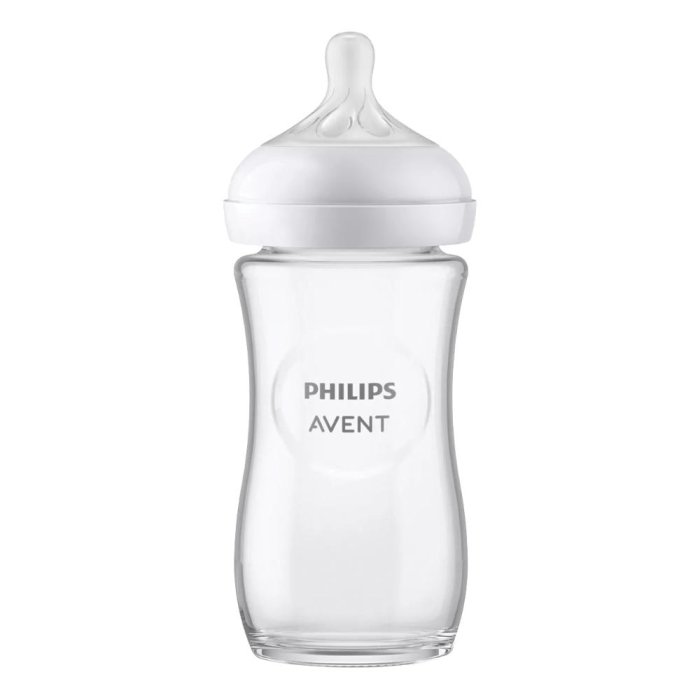 Philips Avent Biberon Natural 3.0 240 ml per Neonati con Tettarella Anticolica