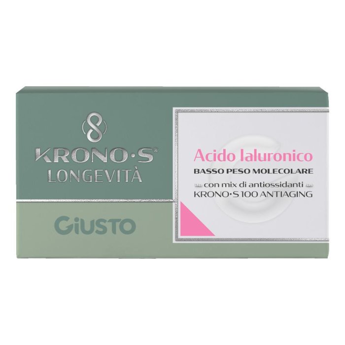 Kronos Acido Ialuronico Integratore 10 Bustine – Supporto per Articolazioni, Pelle e Tessuti Connettivi