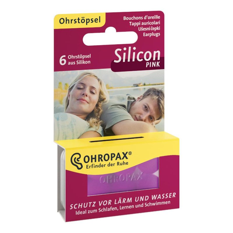 OHROPAX Tappi Aur.Sil.Pink 6pz