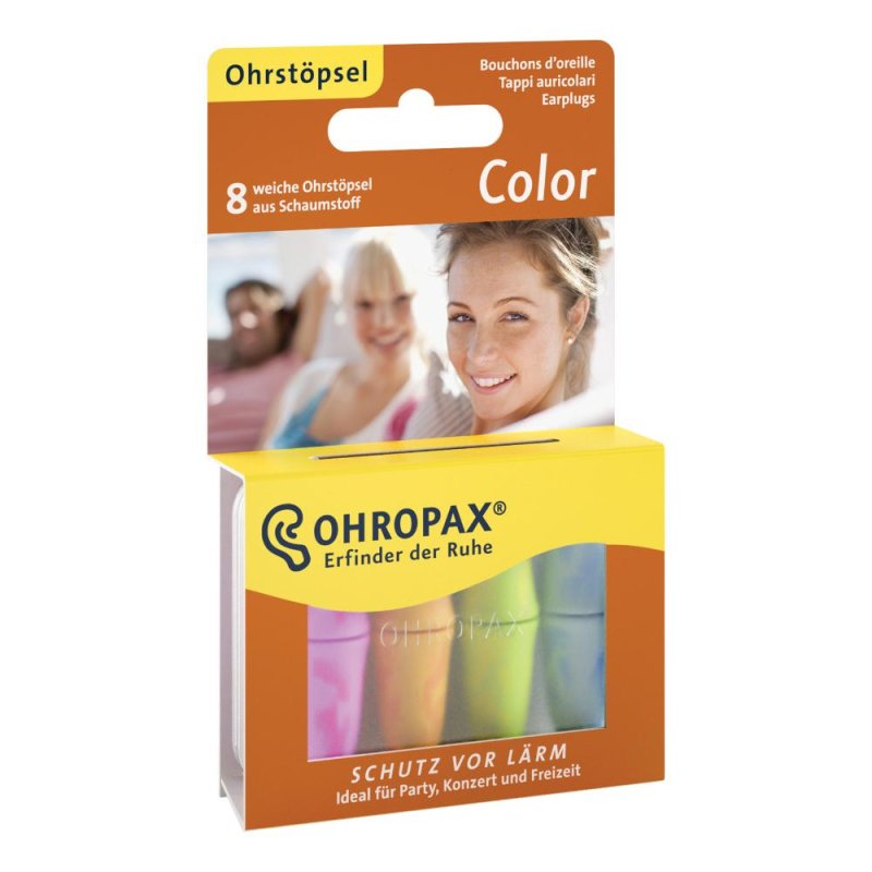 OHROPAX Tappi Aur.Sch.Col.8pz
