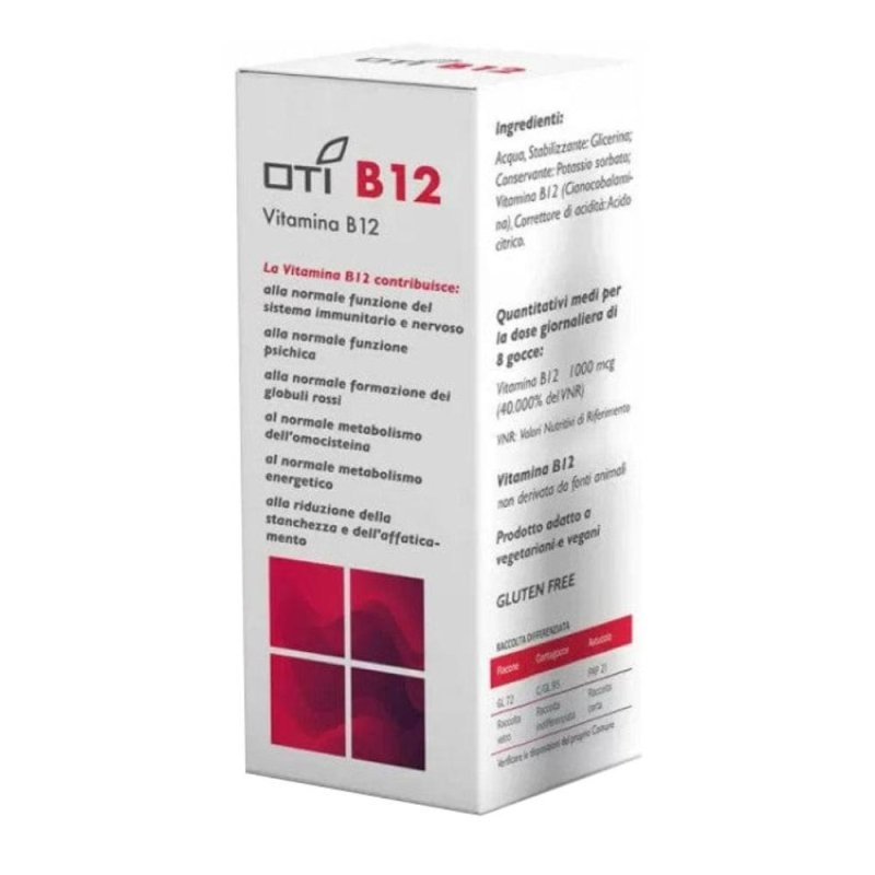 Oti B12 Vitamina B12 Gocce 20 Ml