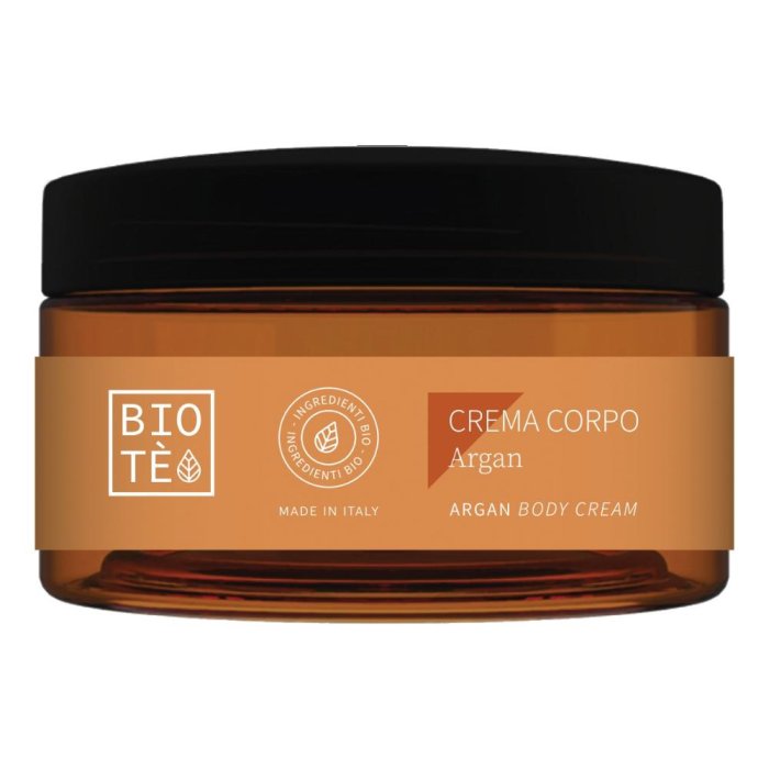 Biote crema corpo argan 250 ml - crema corpo nutriente all'olio di argan